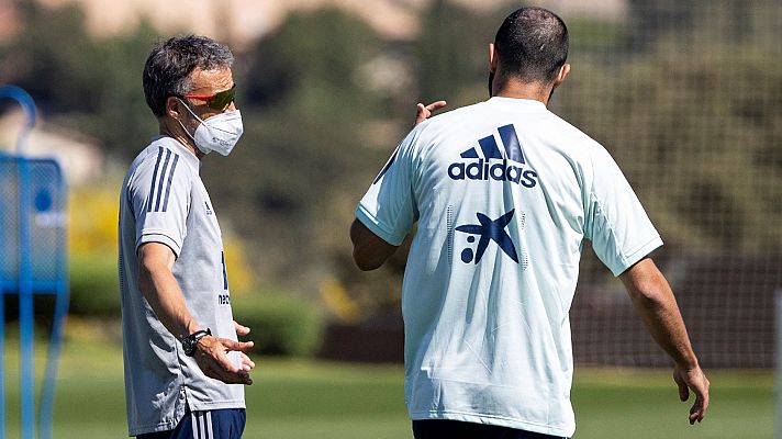 Un tercer positivo en la selección española iniciaría el protocolo de cuarentena preparado por la UEFA