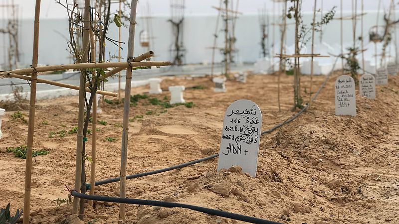 El Jardín de África, el memorial de los migrantes ahogados en el mar