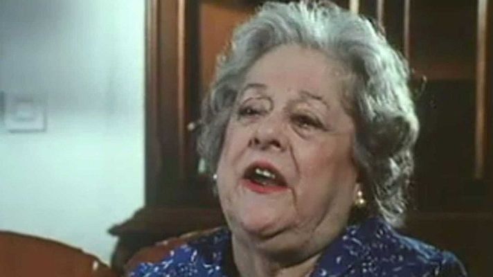 Telediario 1 - 25 años de la muerte de la actriz Rafaela Aparicio