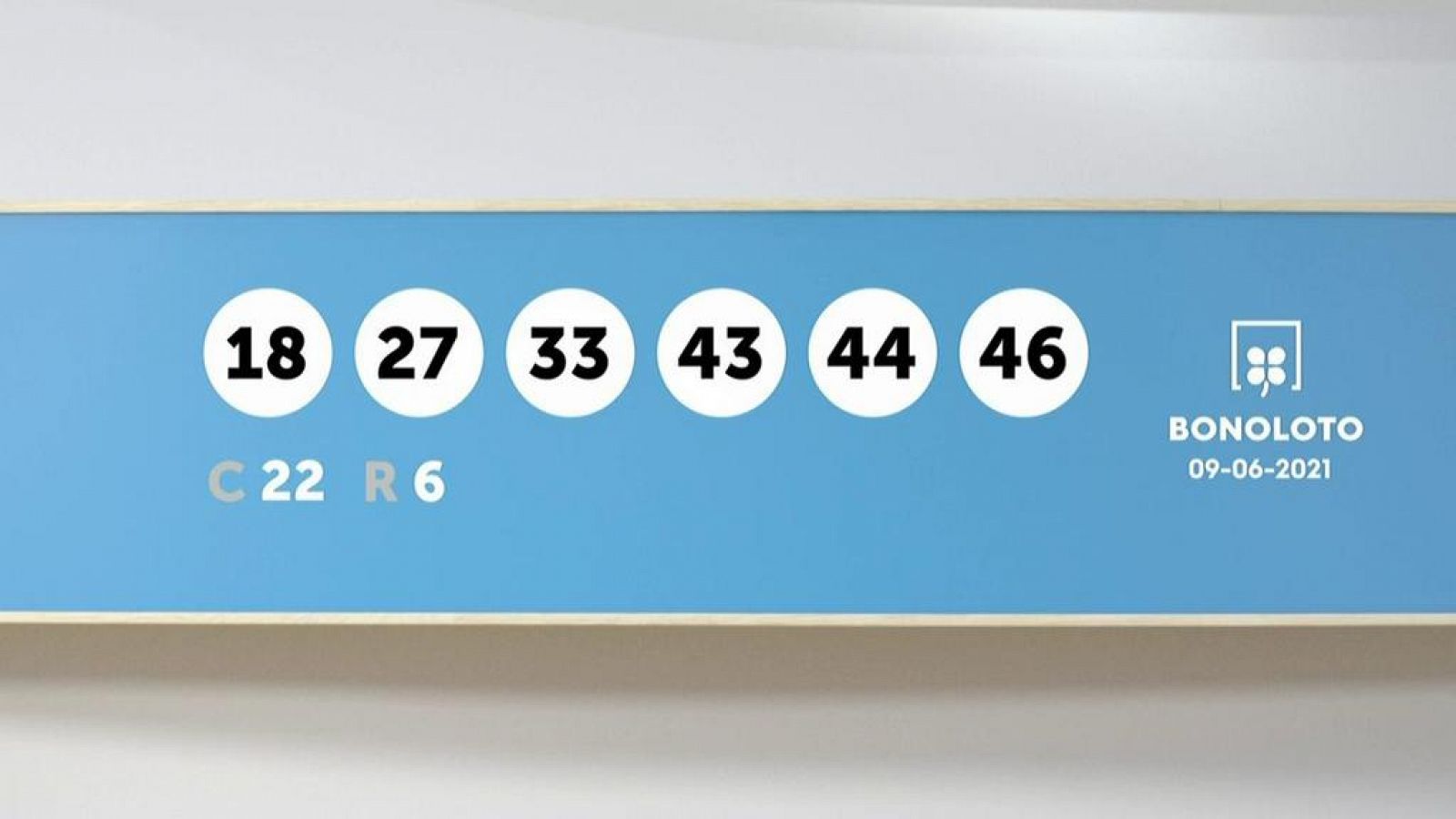 Sorteo de la Lotería Bonoloto del 09/06/2021 - Ver ahora