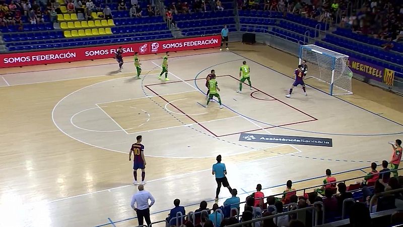 Fútbol Sala - Primera RFEF Futsal. Play off 1/4 final. 3er. Partido: Barça - Inter FS - ver ahora