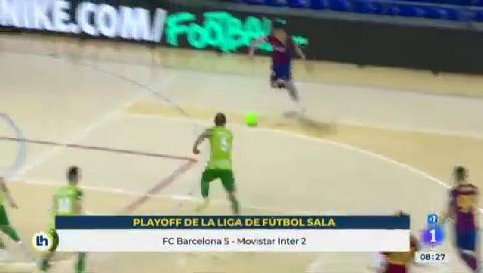 Futsal: El Barça gana a Inter Movistar y pasa a semifinales