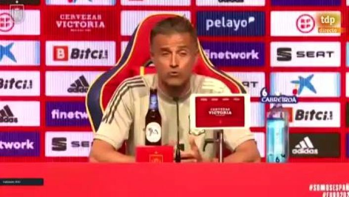Fútbol - Luis Enrique: "El Plan B que tenemos me da mucho optimismo"