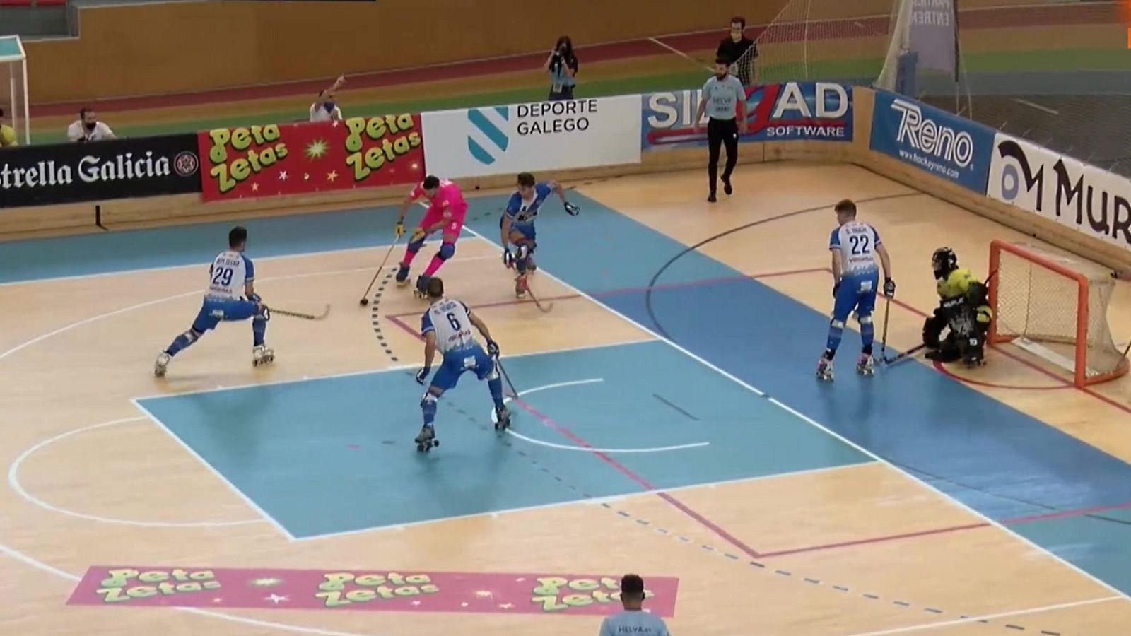 Hockey patines - Copa del Rey. 1/4 final: Recam Laser CH Caldes - CE Lleida Llista Blava - ver ahora