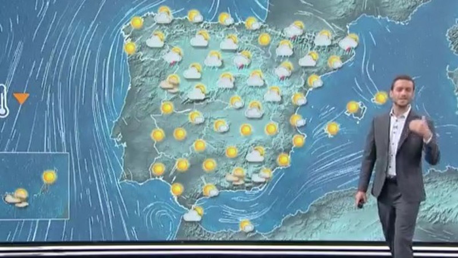 La Aemet prevé fuertes tormentas al este de Castilla y León, Aragón y Cataluña