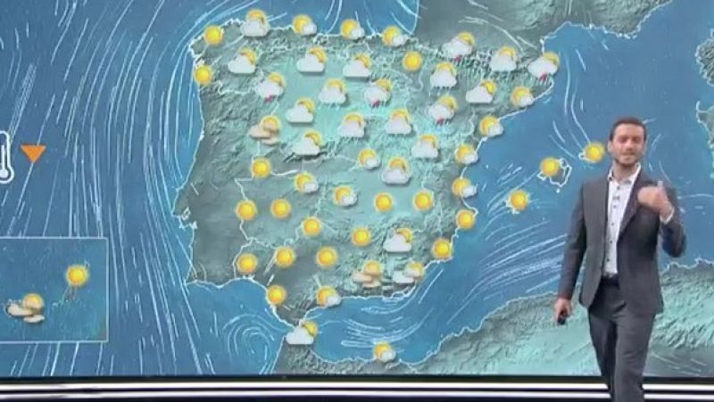 La Aemet prevé fuertes tormentas al este de Castilla y León, Aragón y Cataluña