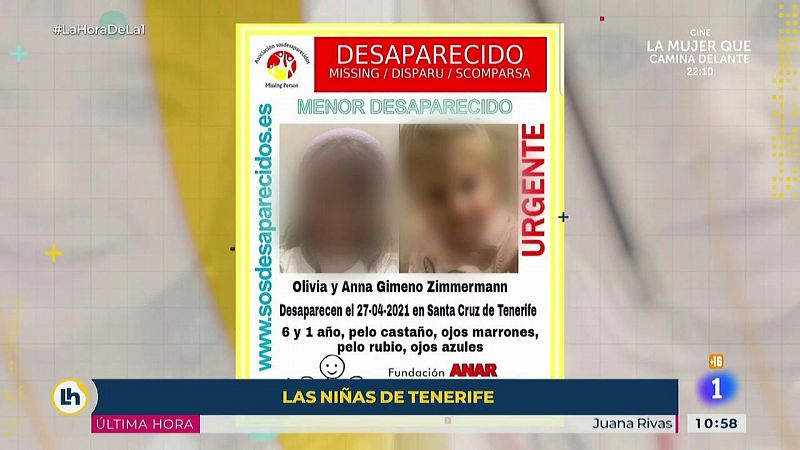 Beatriz, la madre de las niñas de Tenerife, destrozada tras el hallazgo del cuerpo de Olivia