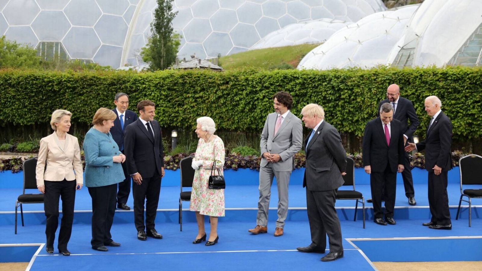 Los líderes del G7 se reúnen en Cornualles para afrontar los retos de la vacunación y el cambio climático - RTVE.es 