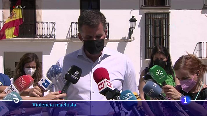 Telediario 1 - Conmoción en la localidad sevillana de Estepa por el asesinato de Rocío Caíz, la víctima número 18 de la violencia machista este año