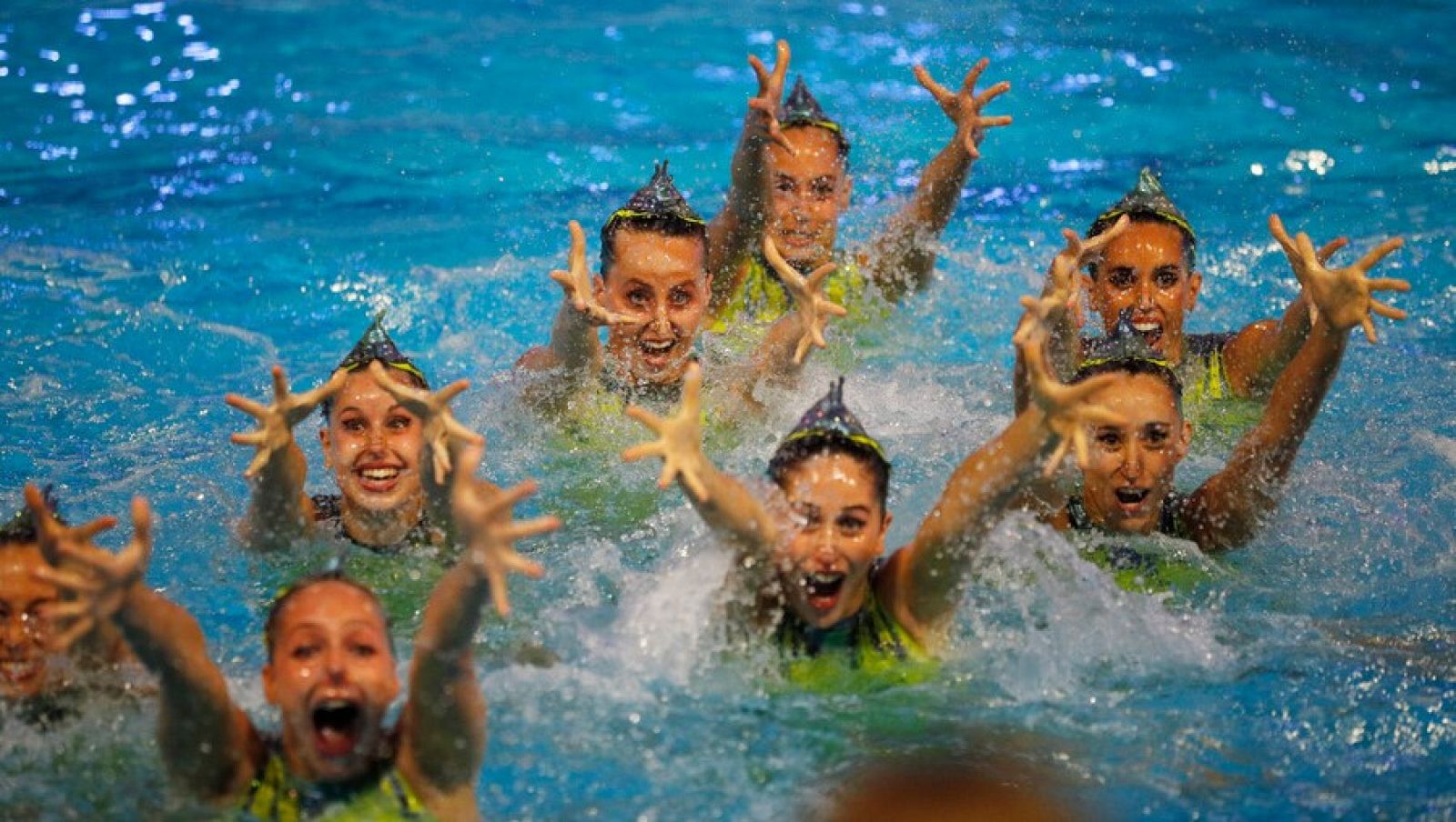 El equipo español de natación artística consigue la plaza para Tokio 2020