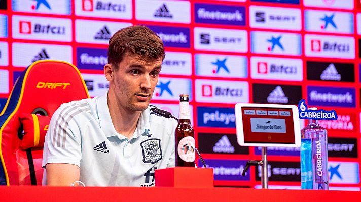 Telediario 1 - Diego Llorente: "Las primeras  horas tras el positivo fueron demoledoras, no dormí