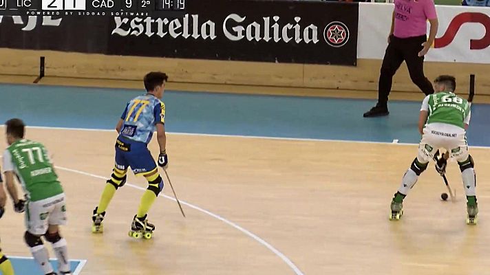 Hockey sobre patines - Copa del Rey.1ª semifinal: Dep. Liceo - Rec. Làser Ch Caldes