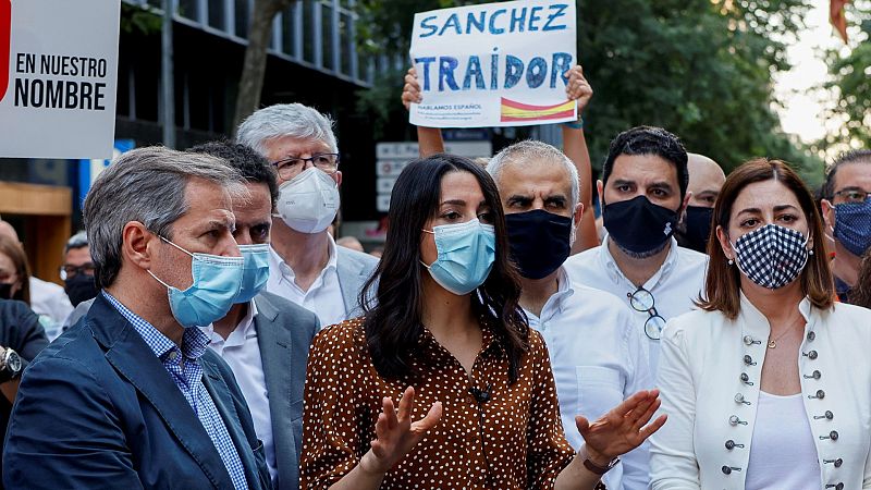 Arrimadas: "Sánchez se presentó a las elecciones diciendo que no iba a indultar a los golpistas, ¡Que cumpla su promesa!"