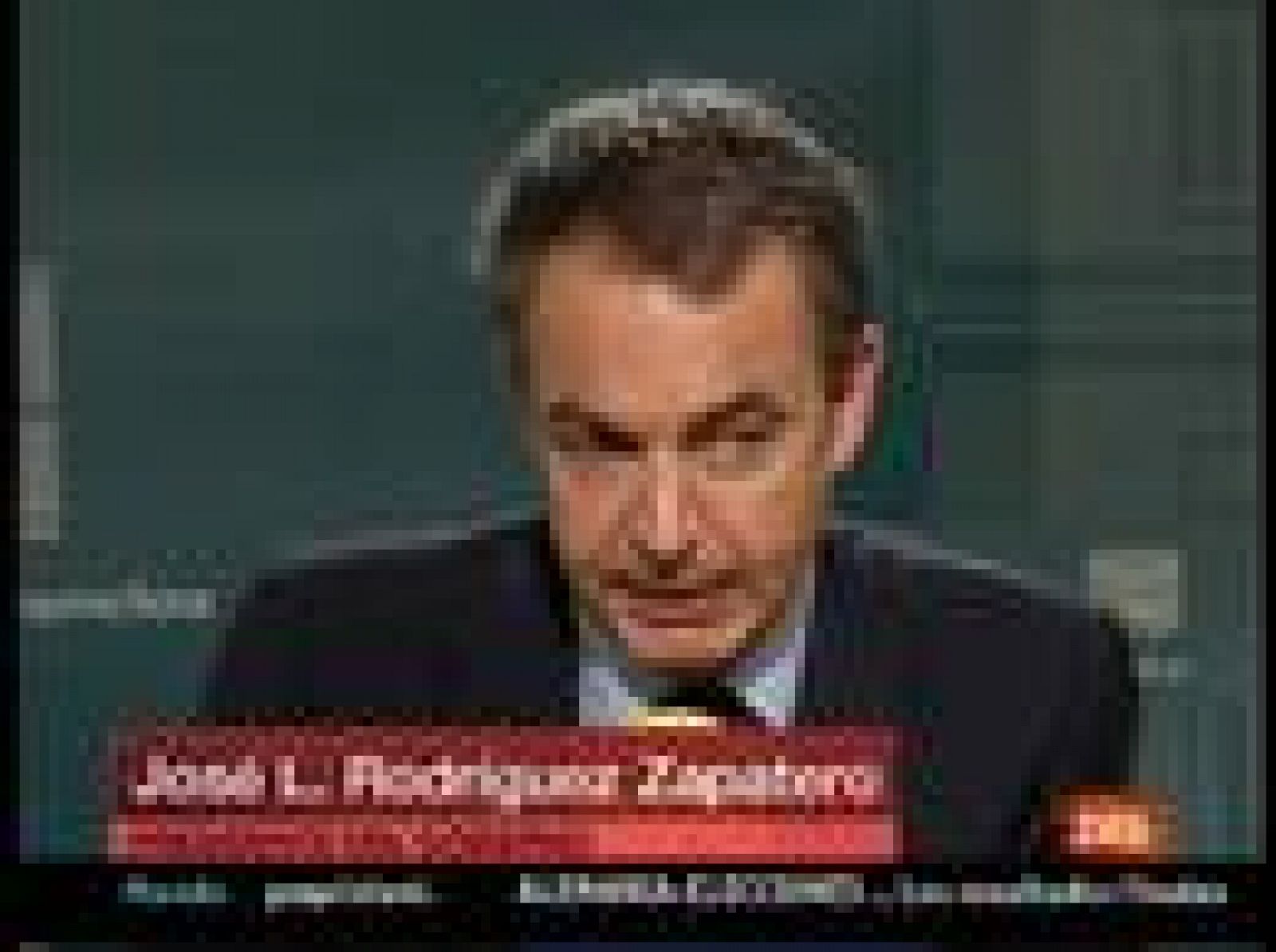 Zapatero cree que habrá síntomas de recuperación en el segundo semestre de 2010 | Ver