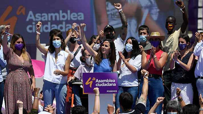 Belarra, elegida nueva líder de Podemos: "Me voy a dejar la piel para llevar este proyecto lo más lejos posible"