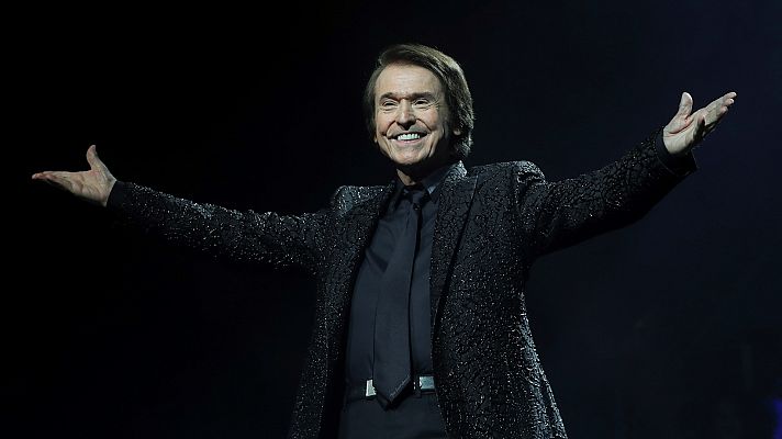 Telediario 1 - Raphael retoma su gira, suspendida por la pandemia