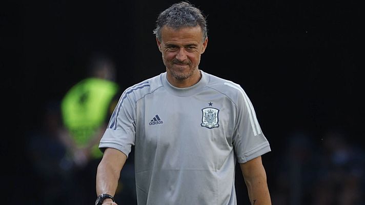 Telediario 1 - Luis Enrique se ve como uno de los "líderes" de la selección