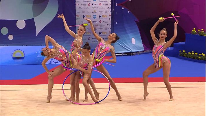 Final conjuntos por aparatos 3 aros y 2 mazas 