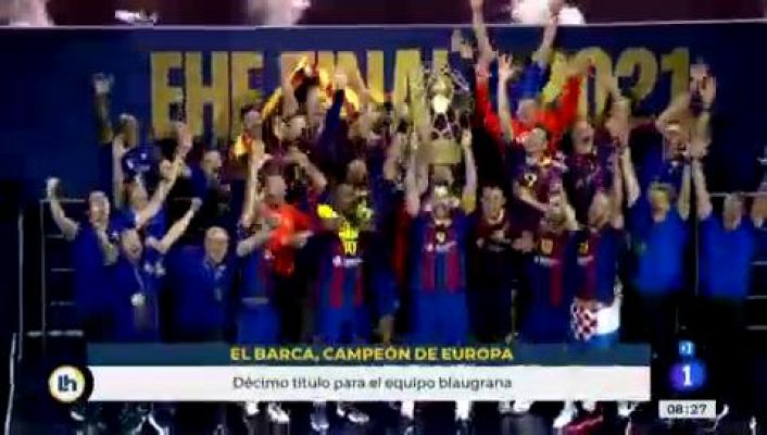 El FC Barcelona gana su décima Champions League de balonmano