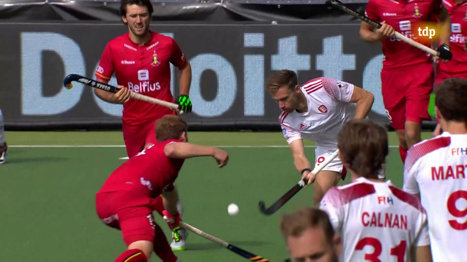 Hockey hierba - Campeonato de Europa masculino. 3º- 4º puesto: Inglaterra - Bélgica