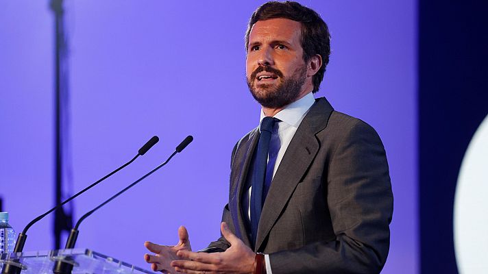 Casado dice que sólo Sánchez es responsable de los indultos y defiende al rey