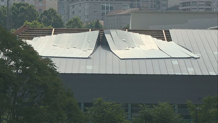 Telexornal - Galicia - Treboada histórica en Ourense