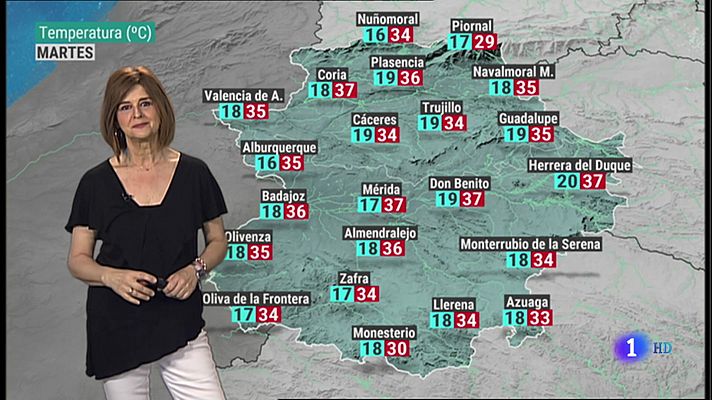 Noticias de Extremadura - El tiempo en Extremadura - 14/06/2021