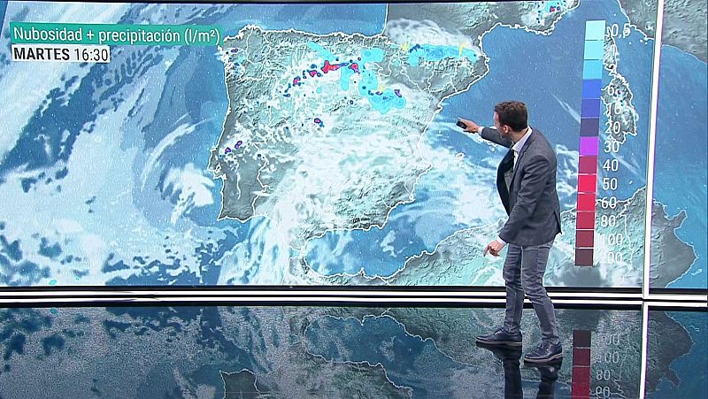 La Aemet prevé fuertes tormentas en el norte y en zonas cercanas al sistema Ibérico