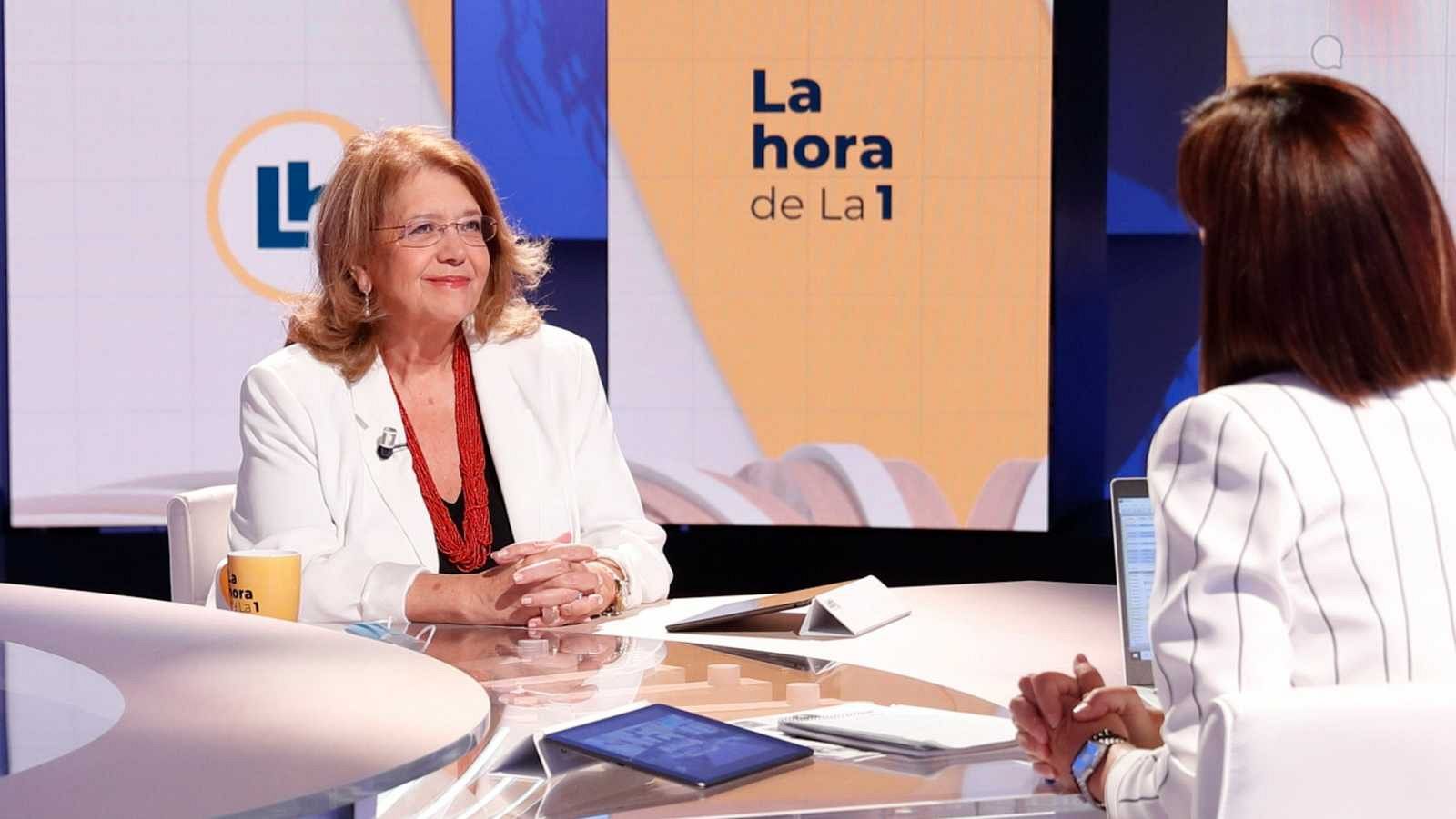 Elvira Rodríguez: "El rey hace lo que tiene que hacer. El responsable de los indultos es Pedro Sánchez y el Gobierno"