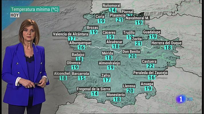 El tiempo en Extremadura - 15/06/2021