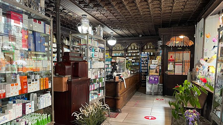 Centenarios: la farmacia de León con más de 100 años
