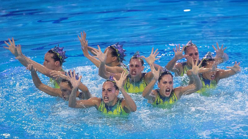 La natación artística española está de moda