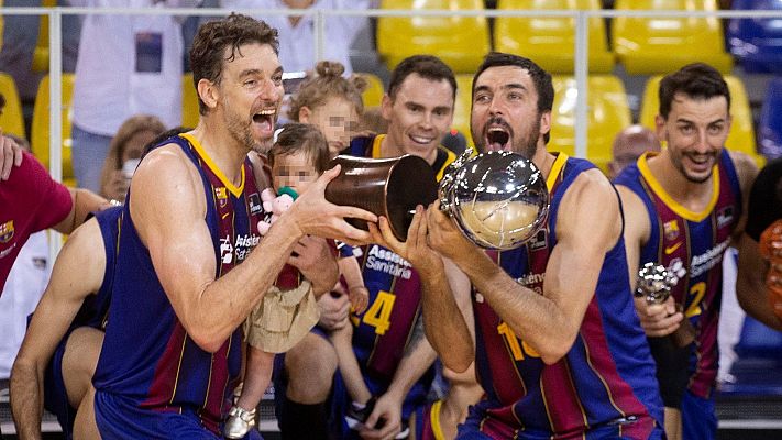 Telediario Matinal - Pau Gasol gana otra Liga Endesa con el Barça 20 años después
