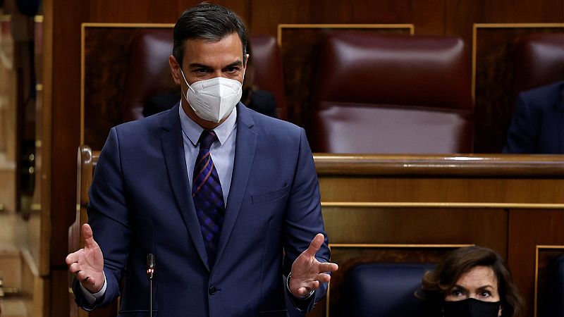 Sánchez reprocha al PP mandar a Ayuso a decir "incongruencias" sobre el rey y Casado le acusa de "atacar la igualdad" de los españoles