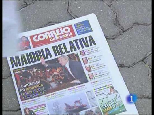  - Triunfo del 1er ministro portugués