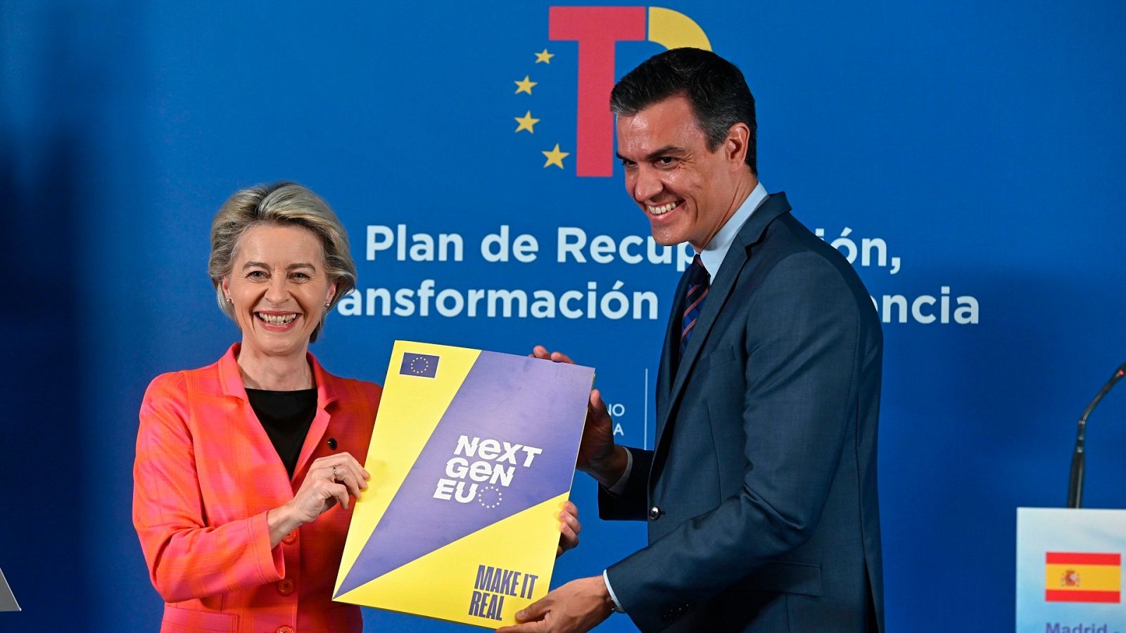 Von der Leyen sobre el plan de recuperación español: "Hará que España surja más fuerte y preparada"