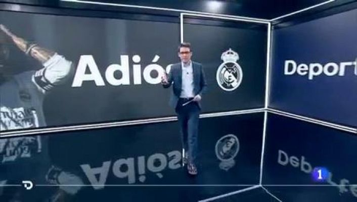 Telediario 2 - Sergio Ramos, el adiós de una leyenda blanca
