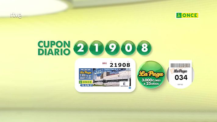 Sorteos ONCE - Sorteo ONCE - 16/06/21