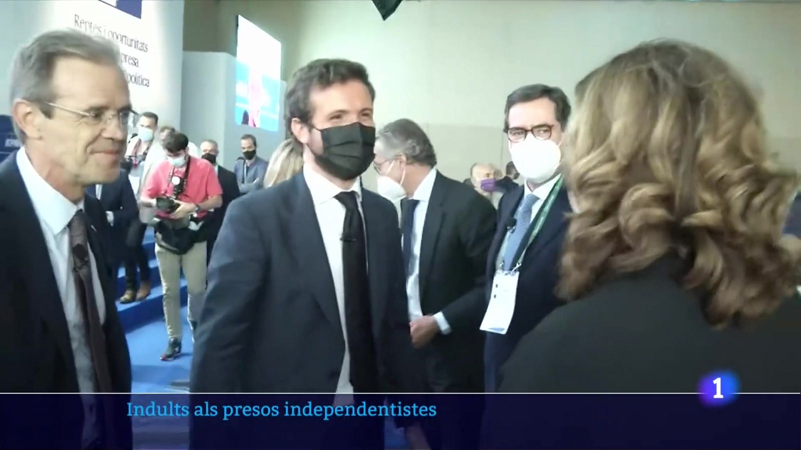 Casado porta la contraria als empresaris sobre la necessitat dels indults