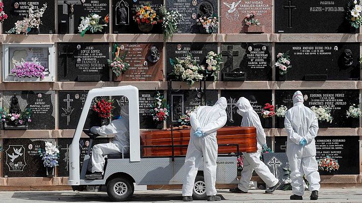 La pandemia provoca el mayor incremento de muertos en España desde la posguerra