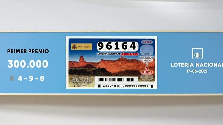 SELAE - Sorteo de la Lotería Nacional del 17/06/2021