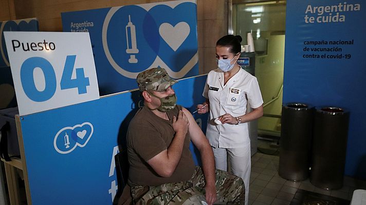 Telediario 2 - La pandemia no cede en el Cono Sur