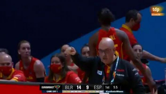 Resumen del España 53-51 del Eurobasket