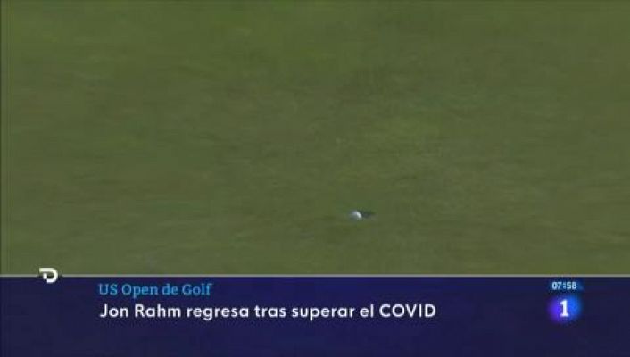 Telediario Matinal - Jon Rahm supera el coronavirus y vuelve a competir