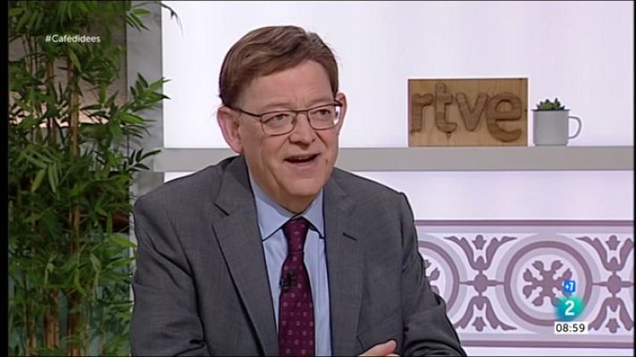 Cafè d'idees - Puig: "La possibilitat dels indults ajuda a la distensió"