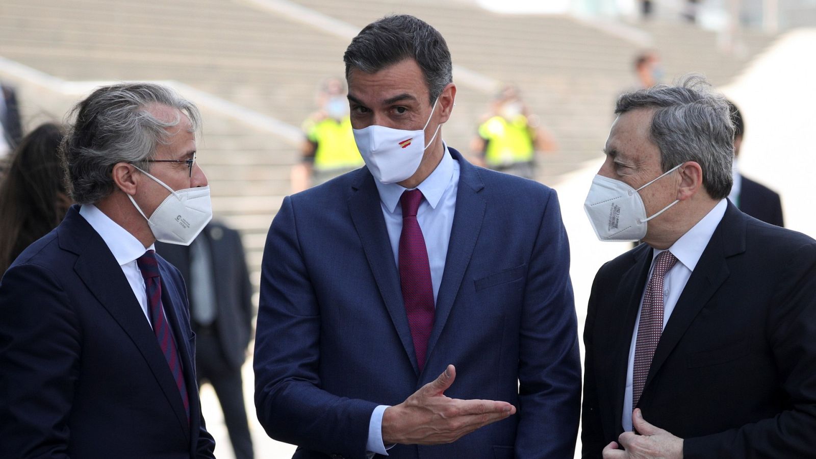 Sánchez recibe el apoyo de los empresarios catalanes ante los indultos y Aragonès advierte de que no bastan