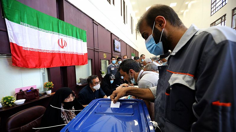 Ebrahim Raisí, el candidato más conservador, favorito en las presidenciales de Irán