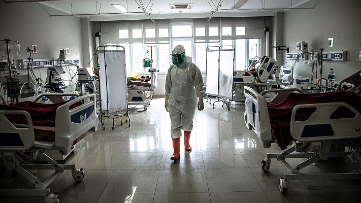 Telediario 1 - Las cartas que animaron a seguir a los enfermos ingresados por COVID