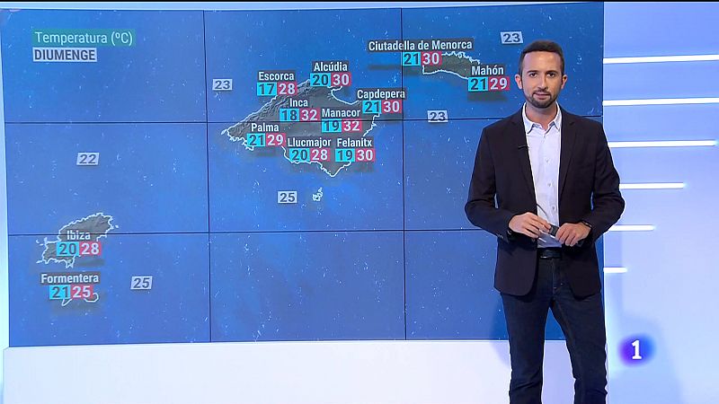 El temps a les Illes Balears - 18/06/21