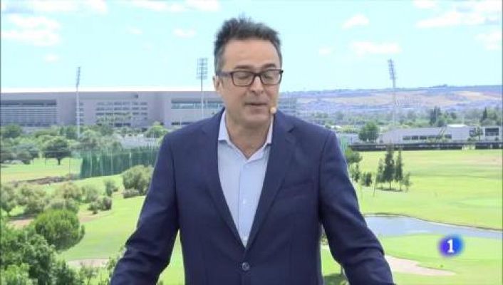 Telediario 1 - Sergio Busquets da negativo en la última PCR y vuelve con la Selección